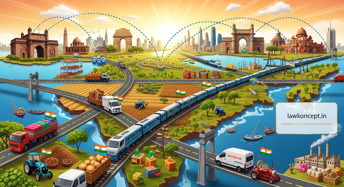 the internal trade of india